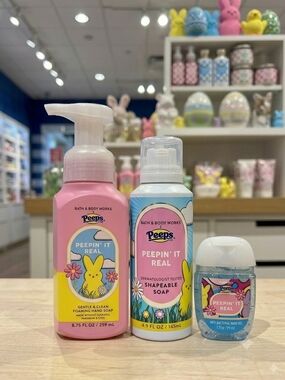 Bath & Body Works Peeps Peepin' It Real Kids Hand Care Set